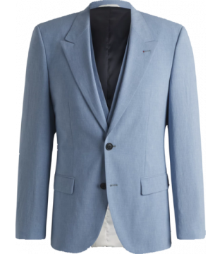 H-Huge 3-Piece Light Blue Suit