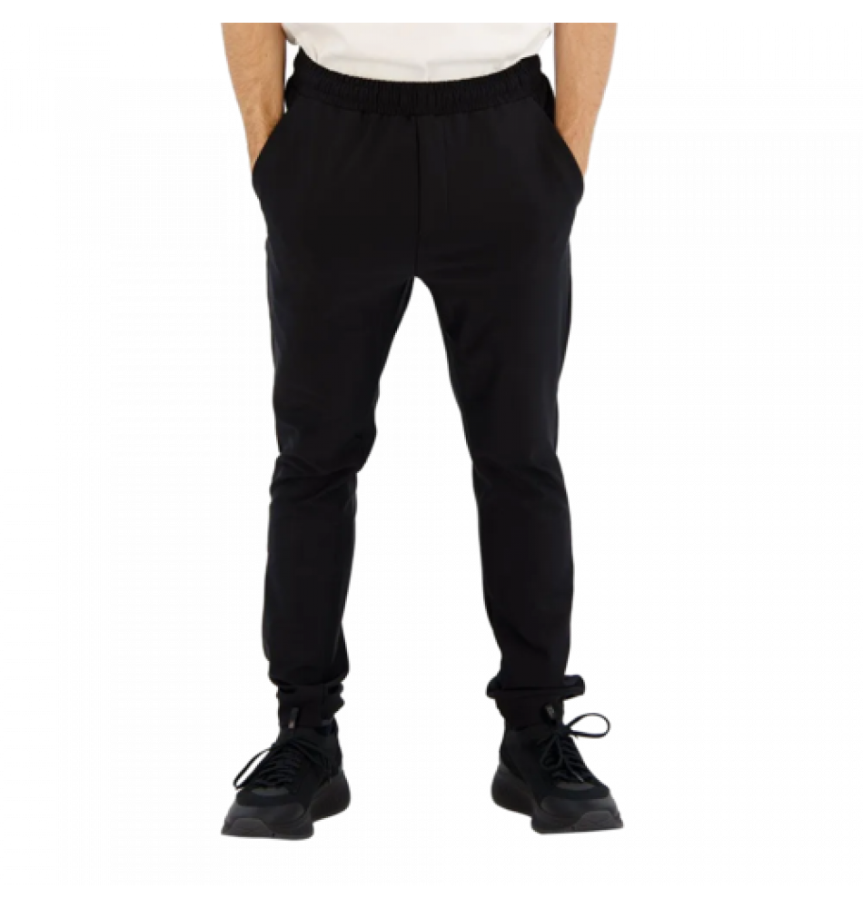 Hugo Boss Men's Black Hicon Active Stretch-jersey Joggers