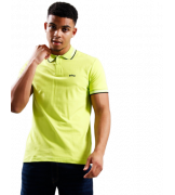 Boss - Paul Curved Bright Green Polo Shirt