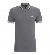Boss - Paddy Charcoal Polo Shirt