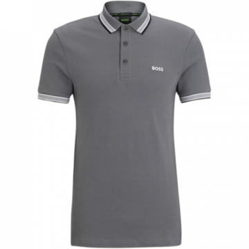 Boss - Paddy Charcoal Polo Shirt