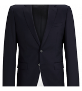 H-Huge 2-Piece Slim-Fit Jacket in Virgin Wool and Linen