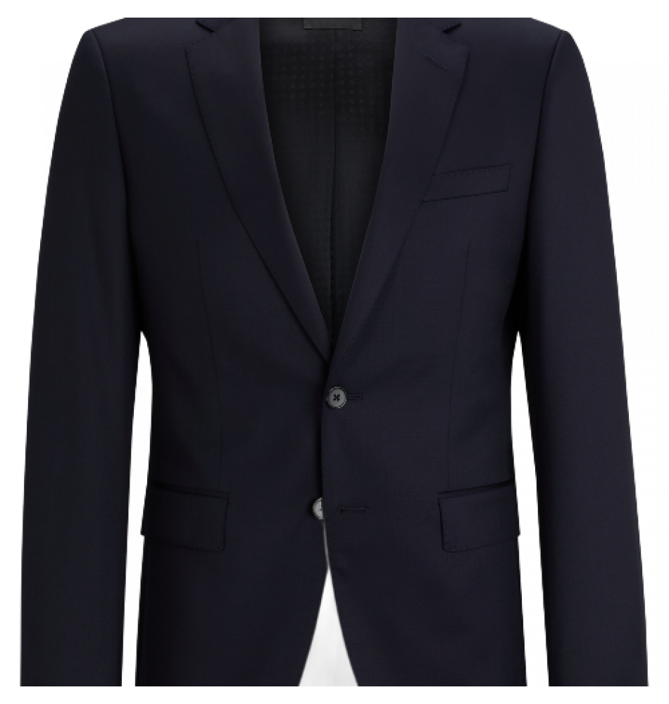 H-Huge 2-Piece Slim-Fit Jacket in Virgin Wool and Linen